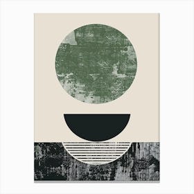 Sobolev Bauhaus Mid Century Canvas Print