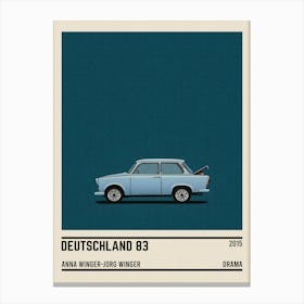 Deutschland 83 Tv Series Car Canvas Print