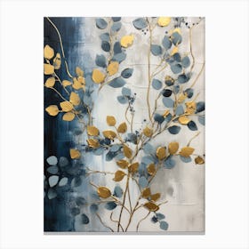 Gold Leaf Tree Canvas Print