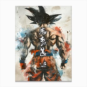 Goku Dragon ball z Canvas Print