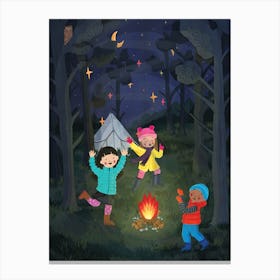 Dancing Under The Stars Canvas Print