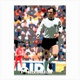 Franz Beckenbauer, Munchen, Munich, Print, Wall Art, Wall Print, Football, Soccer, Canvas Print