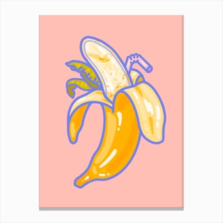 Banana Split Canvas Print