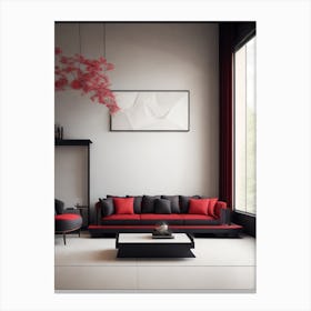 Modern Living Room 10 Canvas Print