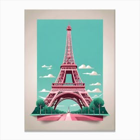 Paris Eiffel Tower 26 Canvas Print