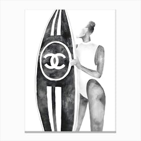 Chanel Surfboard 4 Canvas Print