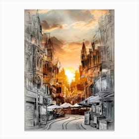 Cityscape 3 Canvas Print