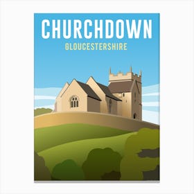 Churchdown Hill Gloucester Canvas Print