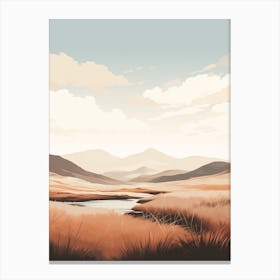 Cairngorms National Park Scotland 1 Hiking Trail Landscape Canvas Print