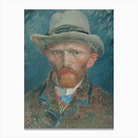 Van Gogh Self Portrait Canvas Print