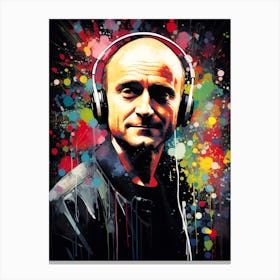 Phil Collins (1) Canvas Print