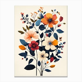 Floral Bouquet Canvas Print