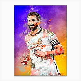 Nacho Real Madrid Canvas Print