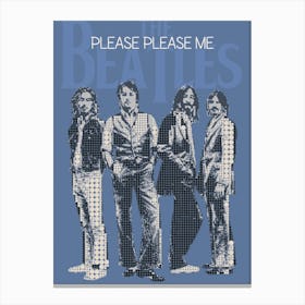 Please Please Me The Beatles Canvas Print
