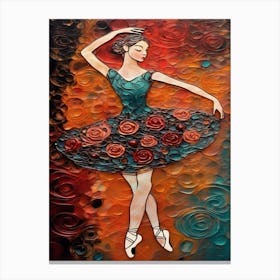 Glass Ballerina 6 Canvas Print