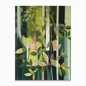 Green Leaves Canvas Print