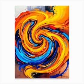 Flux Schnell A Mesmerizing Abstract Artwork That Exudes Dynami 1 Leinwandbild