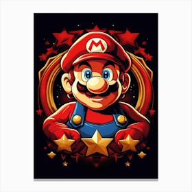 Mario Bros 32 Canvas Print