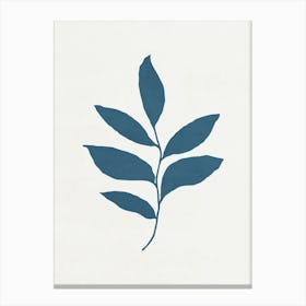 Minimalist Leaf 01 Canvas Print