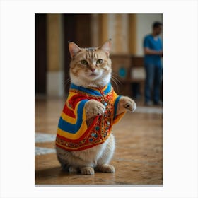 Russian Cat Canvas Print