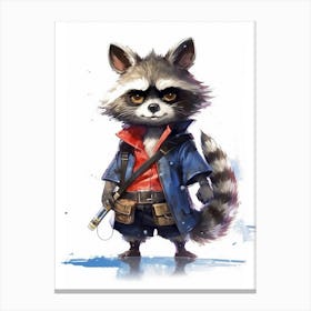 Rocket Raccoon 2 Canvas Print