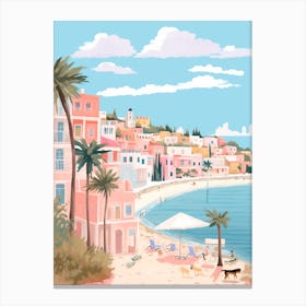 Kusadasi Turkey 3 Illustration Canvas Print