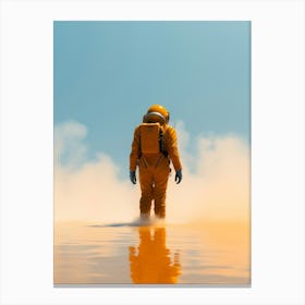 Astronaut In Space 1 Canvas Print