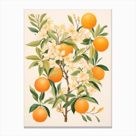 Orange Blossoms 3 Canvas Print