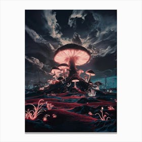 Mushroom Forest 2 Canvas Print