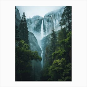 Waterfall Forest (28) Canvas Print