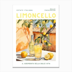 Limoncello 1 Canvas Print