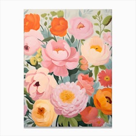 Peonies Canvas Print