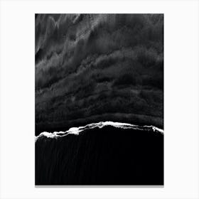 Black And White Painting Canvas Print