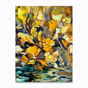 Autumn Leaves One Canvas Print