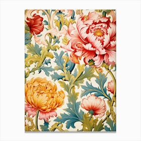 Floral Wallpaper 175 Canvas Print