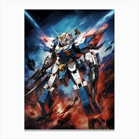 Gundam Robot 1 Canvas Print