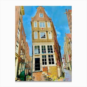 Amsterdam Stock Videos & Royalty-Free Footage Canvas Print