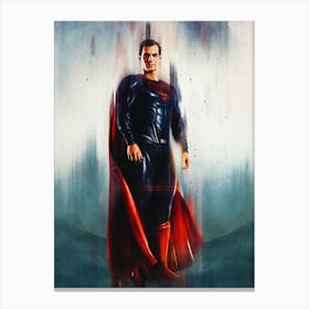Superman Justice League Canvas Print