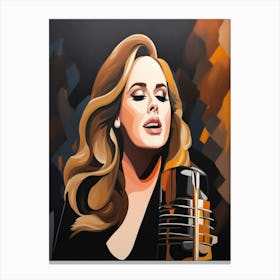 Adele 3 Canvas Print