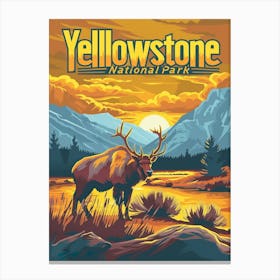 Yellowstone National Park Canvas Print