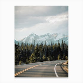 Montana Wilderness Highway Canvas Print