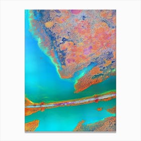 Aerial View Of A Bridge 1 Canvas Print