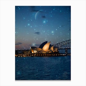 Opera Twilight Canvas Print