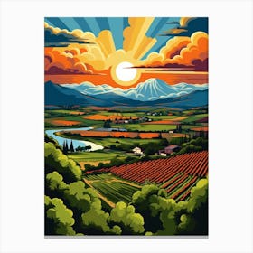 Yakima Valley Fauvism 14 Canvas Print