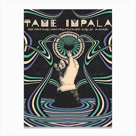 Jiaor Classic Music Poster Tame Impala Canvas Canvas Print