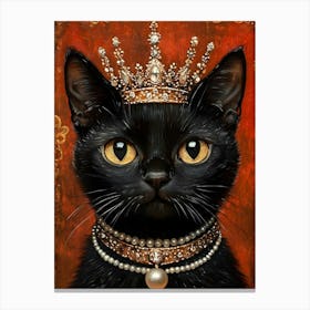 Royal Black Cat 2 Lienzo