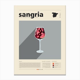 Sangria Canvas Print