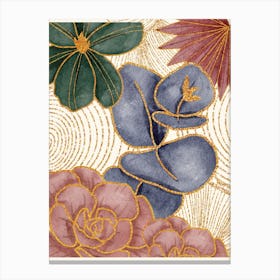 Japanese Flower Canvas Print