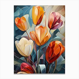 Flowers 18x24 (12 X 16 In) Canvas Print