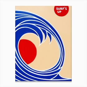 Surf'S Up Canvas Print